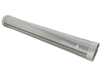 compare product Saturn 4S Stainless Steel Muffler Delete Pipe 4 Inch ID Inlet/Outlet x 24 Inch Body x 30 Inch Overall Length aFe Power