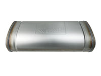 Mach Force-Xp 409 Stainless Steel Muffler 3 Inch Dual Inlet/Dual Outlet 5 Inch H x 8 Inch W x 18 Inch L aFe Power aFe Power