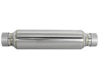 Mach Force-Xp 304 Stainless Steel Resonator 2-1/2 Inch Inlet/Outlet x 4 Inch Dia. x 15 Inch Body x 19 Inch Overall Length aFe Power aFe Power