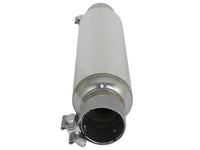 Mach Force-Xp 304 Stainless Steel Resonator 2-1/2 Inch Inlet/Outlet x 4 Inch Dia. x 15 Inch Body x 19 Inch Overall Length aFe Power aFe Power