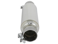 Mach Force-Xp 304 Stainless Steel Resonator 2-1/2 Inch Inlet/Outlet x 4 Inch Dia. x 12 Inch Body x 15 Inch Overall Length aFe Power aFe Power