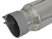 Mach Force-Xp 304 Stainless Steel Resonator 2-1/2 Inch Inlet/Outlet x 4 Inch Dia. x 12 Inch Body x 15 Inch Overall Length aFe Power aFe Power