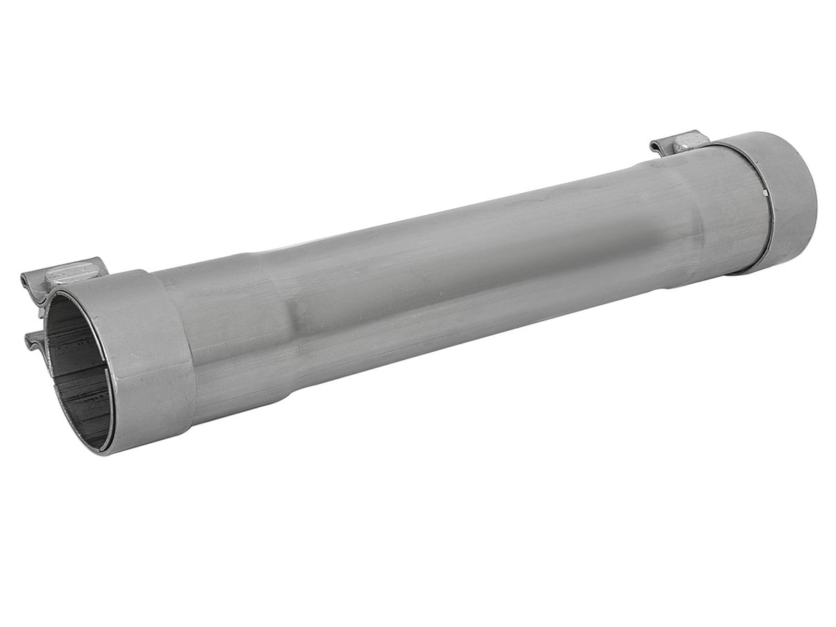 Mach Force-Xp 304 Stainless Steel Resonator Delete Pipe 3 Inch Inlet/Outlet x 3 Inch Dia. x 16 Inch Overall Length w/ Clamps aFe Power aFe Power