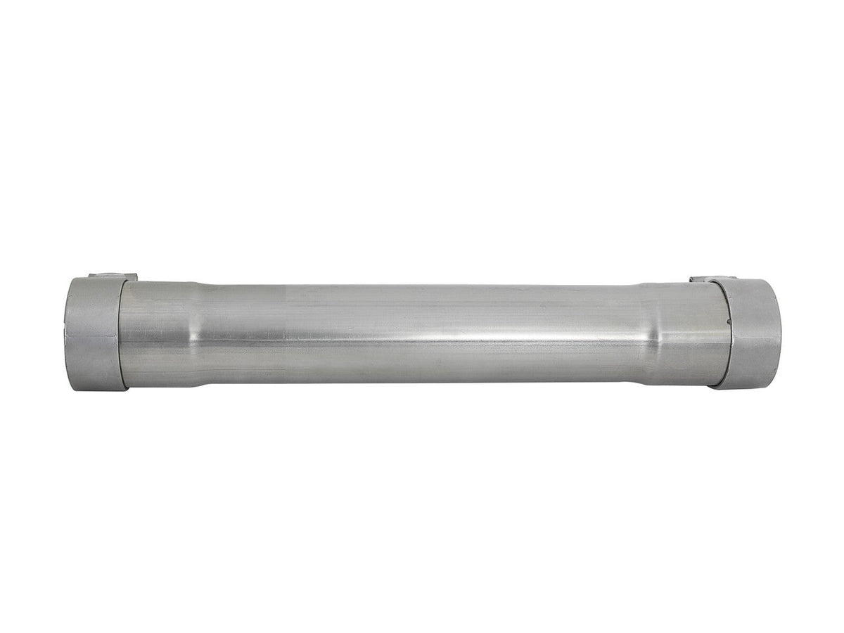 Mach Force-Xp 304 Stainless Steel Resonator Delete Pipe 3 Inch Inlet/Outlet x 3 Inch Dia. x 16 Inch Overall Length w/ Clamps aFe Power aFe Power