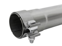 Mach Force-Xp 304 Stainless Steel Resonator Delete Pipe 3 Inch Inlet/Outlet x 3 Inch Dia. x 16 Inch Overall Length w/ Clamps aFe Power aFe Power