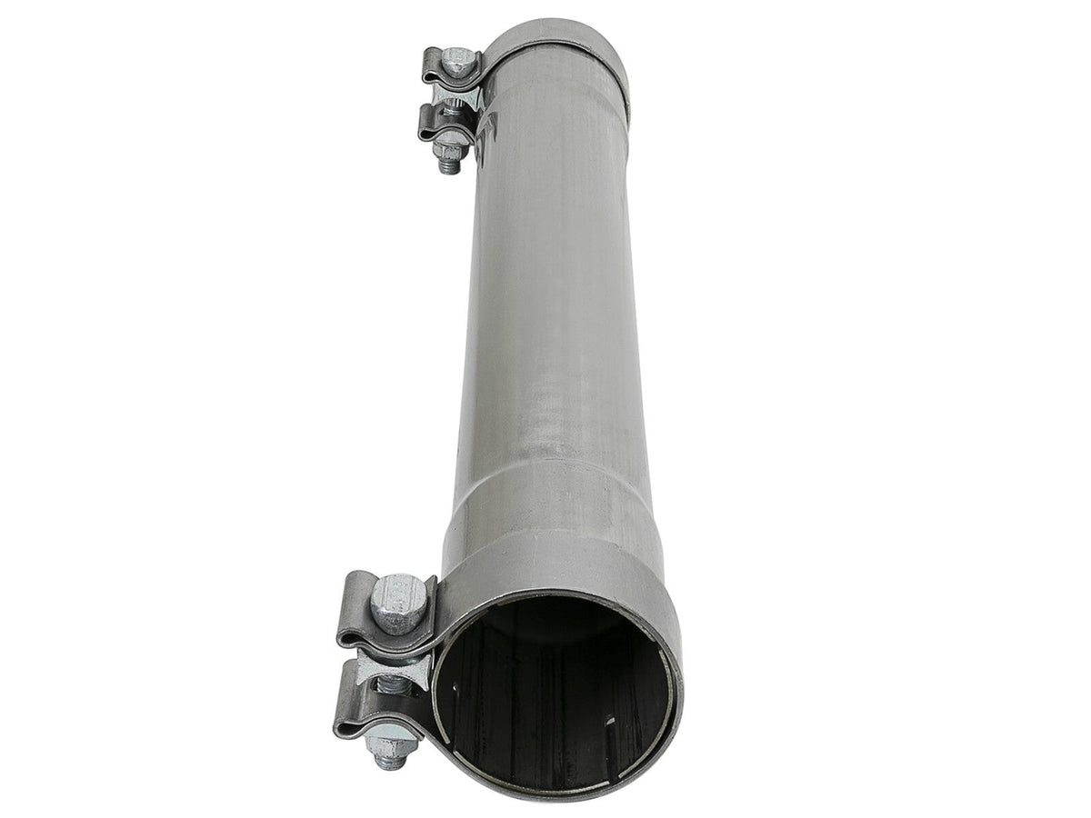 Mach Force-Xp 304 Stainless Steel Resonator Delete Pipe 3 Inch Inlet/Outlet x 3 Inch Dia. x 19 Inch Overall Length w/ Clamps aFe Power aFe Power