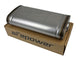 Mach Force-Xp 304 Stainless Steel Muffler 2-1/2 Inch ID Center/Offset x 9 Inch W x 4 Inch H x 18 Inch L - Oval Body aFe Power aFe Power