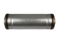 Mach Force-Xp 304 Stainless Steel Muffler 2-1/2 Inch ID Center/Center x 9 Inch Dia. x 14 Inch L - Round Body aFe Power aFe Power