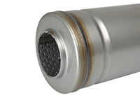 Mach Force-Xp 304 Stainless Steel Muffler 2-1/2 Inch ID Center/Center x 9 Inch Dia. x 14 Inch L - Round Body aFe Power aFe Power