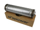 Mach Force-Xp 304 Stainless Steel Muffler 2-1/2 Inch ID Center/Center x 5 Inch Dia. x 18 Inch L - Round Body aFe Power aFe Power