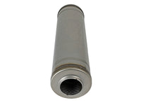 Mach Force-Xp 304 Stainless Steel Muffler 2-1/2 Inch ID Center/Center x 5 Inch Dia. x 18 Inch L - Round Body aFe Power aFe Power