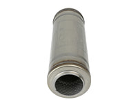 Mach Force-Xp 304 Stainless Steel Muffler 3 Inch ID Center/Center x 5 Inch Dia. x 14 Inch L - Round Body aFe Power aFe Power