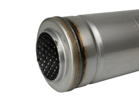 Mach Force-Xp 304 Stainless Steel Muffler 3 Inch ID Center/Center x 5 Inch Dia. x 18 Inch L - Round Body aFe Power aFe Power