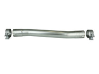 Mach Force-Xp 2-1/2 Inch 409 Stainless Steel Muffler Delete Pipe 2-1/2 Inch ID Inlet/Outlet x 24 Inch Overall Length aFe Power aFe Power