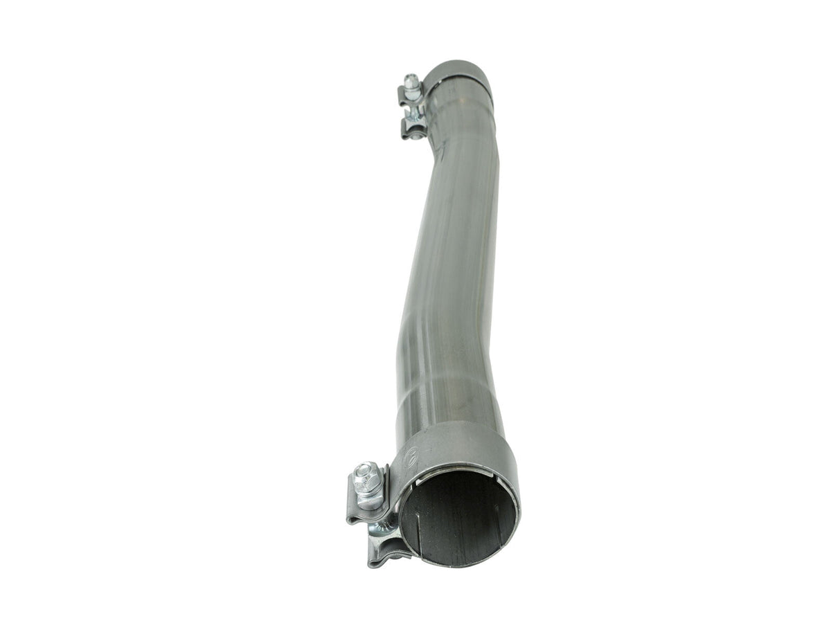 Mach Force-Xp 2-1/2 Inch 409 Stainless Steel Muffler Delete Pipe 2-1/2 Inch ID Inlet/Outlet x 24 Inch Overall Length aFe Power aFe Power