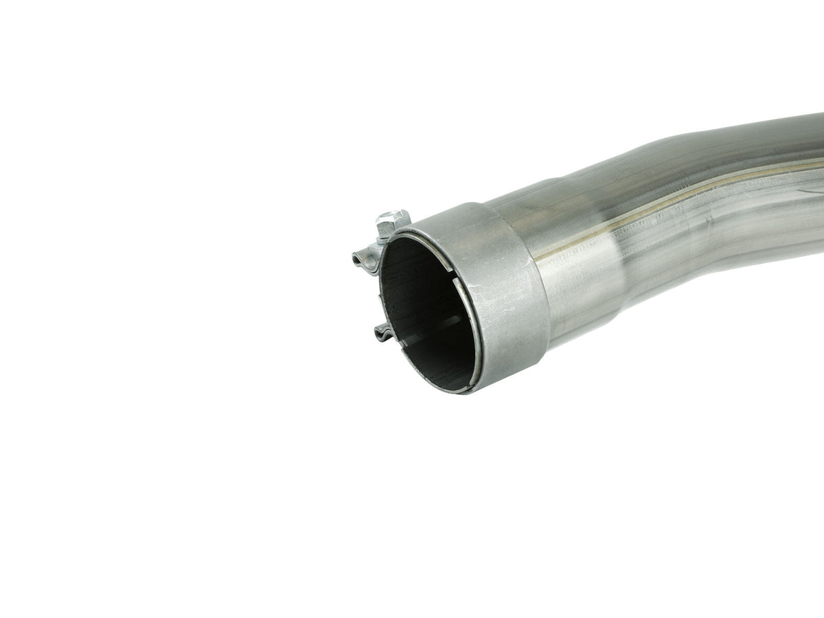 Mach Force-Xp 2-1/2 Inch 409 Stainless Steel Muffler Delete Pipe 2-1/2 Inch ID Inlet/Outlet x 24 Inch Overall Length aFe Power aFe Power