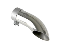 Mach Force-Xp 304 Stainless Steel Clamp-on Exhaust Tip Polished 2-1/2 Inch Inlet x 2-1/2 Inch Outlet X 9 Inch L aFe Power aFe Power