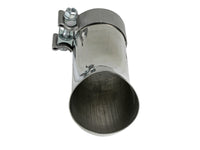 Mach Force-Xp 304 Stainless Steel Clamp-on Exhaust Tip Polished 2-1/2 Inch Inlet x 2-1/2 Inch Outlet X 9 Inch L aFe Power aFe Power