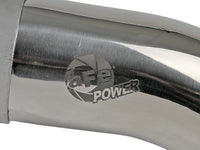 Mach Force-Xp 304 Stainless Steel Clamp-on Exhaust Tip Polished 2-1/2 Inch Inlet x 2-1/2 Inch Outlet X 9 Inch L aFe Power aFe Power