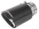 Mach Force-Xp 304 Stainless Steel Clamp-on Exhaust Tip Carbon Fiber 2-1/2 Inch Inlet x 3-1/2 Inch Outlet X 7 Inch L aFe Power aFe Power