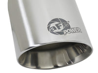 Mach Force-Xp 304 Stainless Steel Clamp-on Exhaust Tip Polished 2-1/2 Inch Inlet x 3-1/2 Inch Outlet X 7 Inch L aFe Power aFe Power
