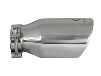 Takeda 304 Stainless Steel Clamp-on Exhaust Tip Polished 2-1/2 Inch Inlet x 4 Inch Outlet x 8 Inch L aFe Power aFe Power