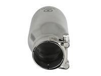 Takeda 304 Stainless Steel Clamp-on Exhaust Tip Polished 2-1/2 Inch Inlet x 4 Inch Outlet x 8 Inch L aFe Power aFe Power