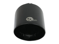 Mach Force-Xp 409 Stainless Steel Clamp-on Exhaust Tip Black 2-1/2 Inch Inlet x 4-1/2 Inch Outlet x 7 Inch L aFe Power aFe Power