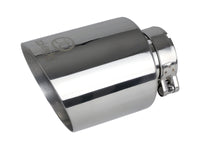 Takeda 304 Stainless Steel Clamp-on Exhaust Tip Polished 2-1/2 Inch Inlet x 4-1/2 Inch Outlet x 7 Inch L aFe Power aFe Power