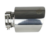 Mach Force-Xp 304 Stainless Steel Clamp-on Exhaust Tip Polished 2-1/2 Inch Inlet x 4-1/2 Inch Outlet x 7 Inch L aFe Power aFe Power