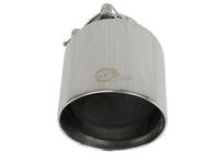 Mach Force-Xp 304 Stainless Steel Clamp-on Exhaust Tip Polished 2-1/2 Inch Inlet x 4-1/2 Inch Outlet x 7 Inch L aFe Power aFe Power