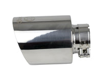 Takeda 304 Stainless Steel Clamp-on Exhaust Tip Polished 2-1/2 Inch Inlet x 4-1/2 Inch Outlet x 7 Inch L aFe Power aFe Power