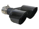Takeda 304 Stainless Steel Clamp-on Exhaust Tip Carbon Fiber 2-1/2 Inch Inlet x 4 Inch Outlet x 12 Inch L Left aFe Power aFe Power