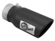 Mach Force-Xp 409 Stainless Steel Clamp-on Exhaust Tip Black 3 Inch Inlet x 4 Inch Outlet x 9 Inch L aFe Power aFe Power