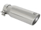 Mach Force-Xp 304 Stainless Steel Clamp-on Exhaust Tip Polished Rear Exit 3 Inch Inlet x 4 Inch Outlet x 12 Inch L aFe Power aFe Power