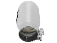 Mach Force-Xp 409 Stainless Steel Clamp-on Exhaust Tip Polished 3 Inch Inlet x 4-1/2 Inch Outlet x 9 Inch L aFe Power aFe Power