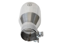 Takeda 304 Stainless Steel Clamp-on Exhaust Tip Polished 3 Inch Inlet x 5 Inch Outlet x 9 Inch L aFe Power aFe Power