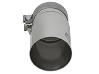 Mach Force-Xp 304 Stainless Steel Clamp-on Exhaust Tip Polished Right Side Exit 3-1/2 Inch Inlet x 4 Inch Outlet x 7 Inch L aFe Power aFe Power