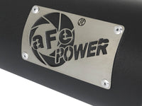 Mach Force-Xp 409 Stainless Steel Clamp-on Exhaust Tip Black 3-1/2 Inch Inlet x 4-1/2 Inch Outlet x 12 Inch L Right aFe Power aFe Power