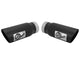 Mach Force-Xp 409 Stainless Steel Clamp-on Exhaust Tip Black 3-1/2 Inch Inlet x 4-1/2 Inch Outlet x 12 Inch L Left / Right aFe Power aFe Power