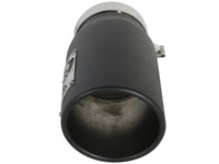 Mach Force-Xp 409 Stainless Steel Clamp-on Exhaust Tip Black 4 Inch Inlet x 5 Inch Outlet x 12 Inch L Right aFe Power aFe Power