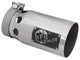 Rebel Xd Series 409 Stainless Steel Clamp-on Exhaust Tip Polished 4 Inch Inlet x 5 Inch Outlet x 10 Inch L aFe Power aFe Power