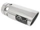 Mach Force-Xp 304 Stainless Steel Intercooled Clamp-on Exhaust Tip Polished 4 Inch Inlet x 5 Inch Outlet x 12 Inch L aFe Power aFe Power