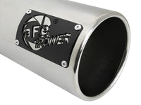 Saturn 4S 304 Stainless Steel Intercooled Clamp-on Exhaust Tip Polished 4 Inch Inlet x 5 Inch Outlet x 12 Inch L aFe Power aFe Power