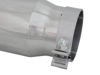 Mach Force-Xp 409 Stainless Steel Clamp-on Exhaust Tip Polished 4 Inch Inlet x 5 Inch Outlet x 15 Inch L aFe Power aFe Power