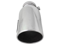 Mach Force-Xp 304 Stainless Steel Clamp-on Exhaust Tip Polished 4 Inch Inlet x 6 Inch Outlet x 15 Inch L Right aFe Power aFe Power