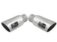 Mach Force-Xp 304 Stainless Steel Clamp-on Exhaust Tip Polished 4 Inch Inlet x 6 Inch Outlet x 15 Inch L Left / Right aFe Power aFe Power