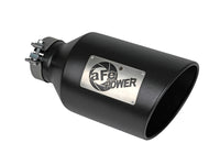 Mach Force-Xp 409 Stainless Steel Clamp-on Exhaust Tip Black aFe Power aFe Power