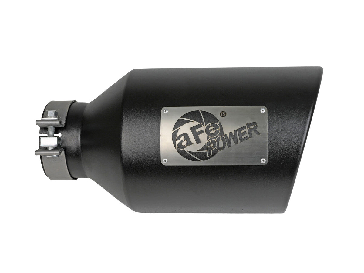 Mach Force-Xp 409 Stainless Steel Clamp-on Exhaust Tip Black aFe Power aFe Power