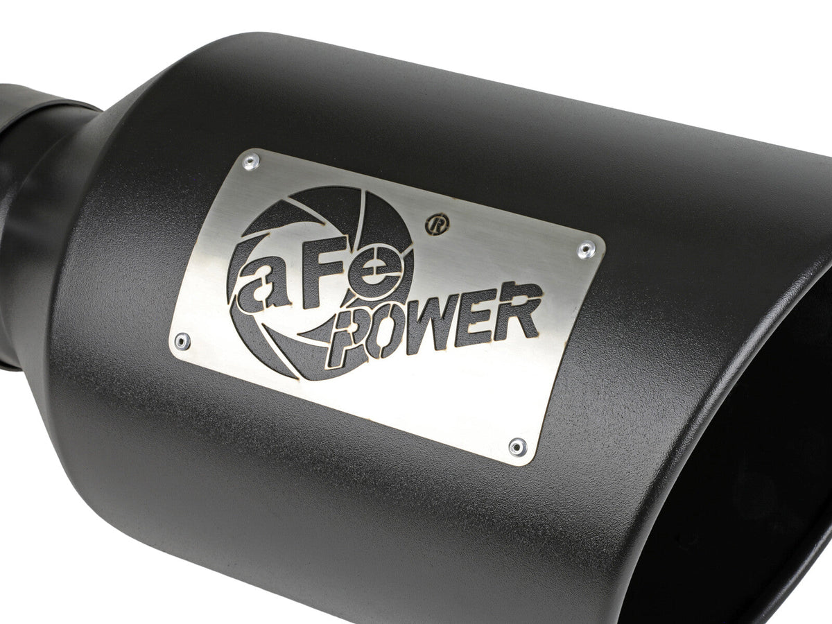 Mach Force-Xp 409 Stainless Steel Clamp-on Exhaust Tip Black aFe Power aFe Power